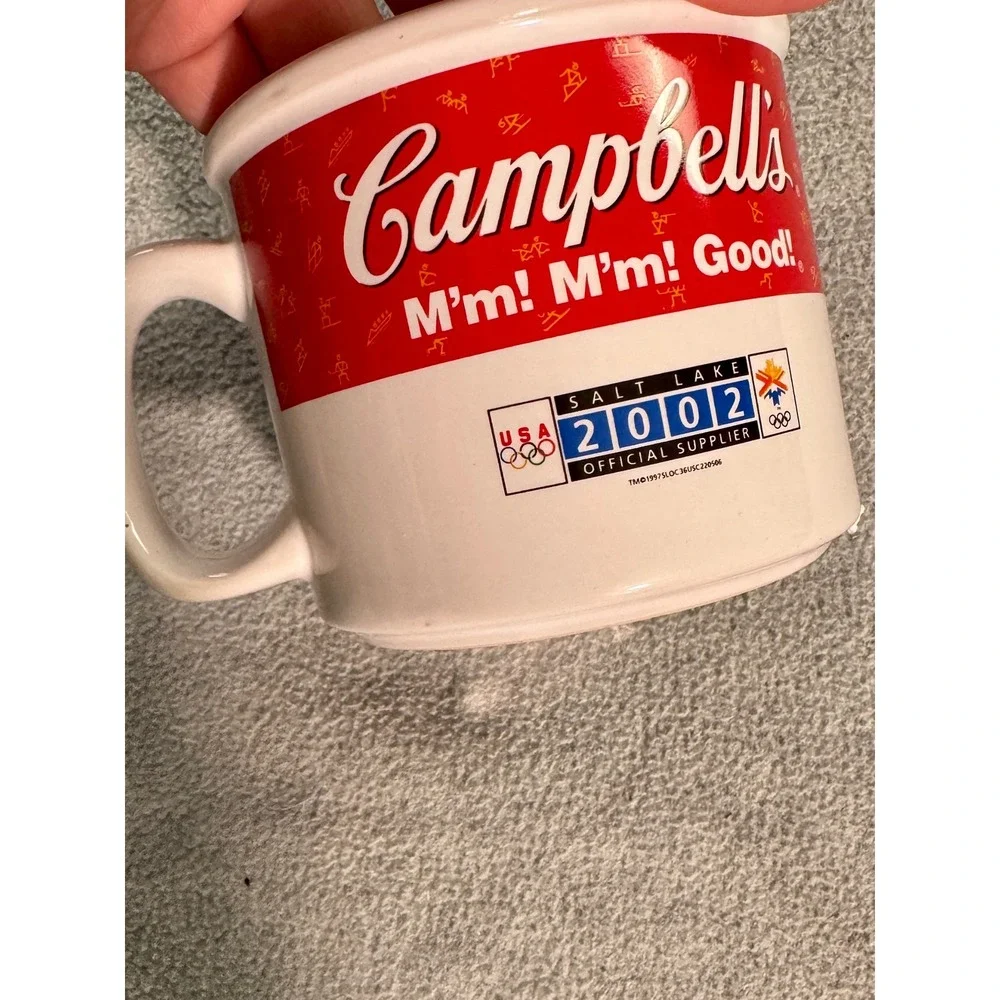Campbells Soup Vintage‎ Set 2002 Olympic Mug Gibson Mug Shaker & Serving Bowl